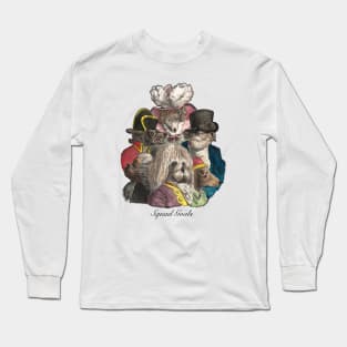 Vintage Dog Squad Goals Long Sleeve T-Shirt